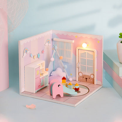 Sunshine Living Room DIY Miniature House - English Instructions