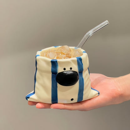 Puppy Tote Bag Ceramic Mug