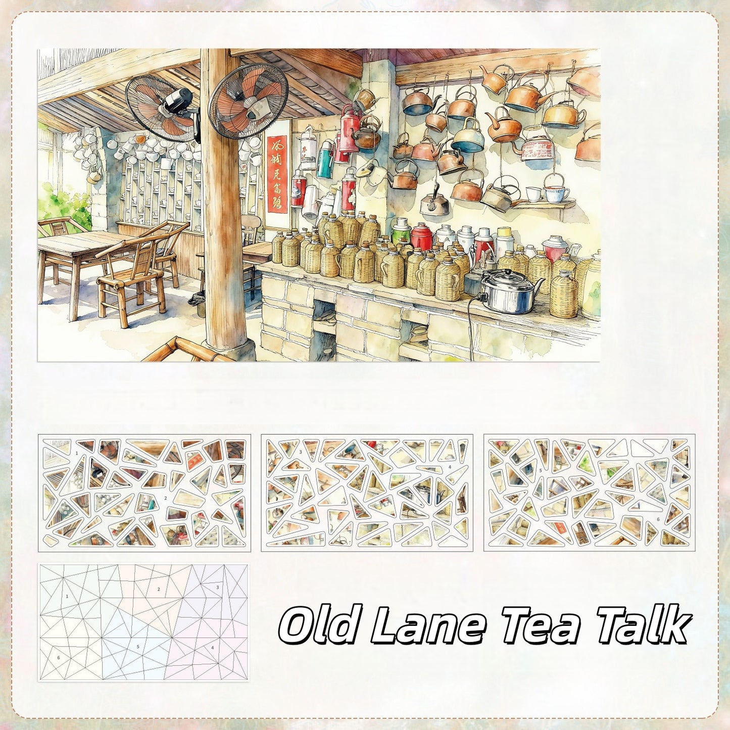The Innocent Years 3D Sticker | 8 Cute Miniature Scenes