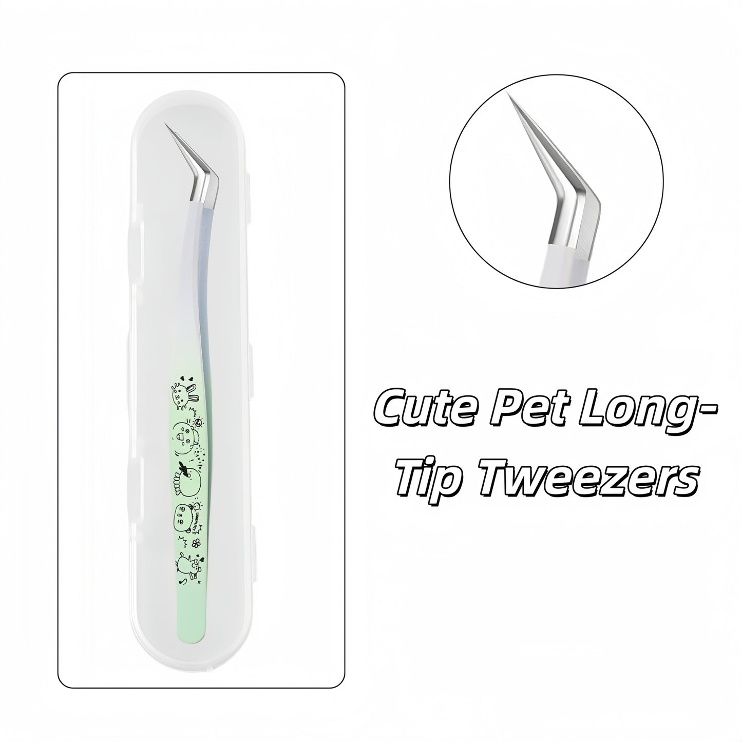【Animal Theme】 Professional Sticker Tweezers