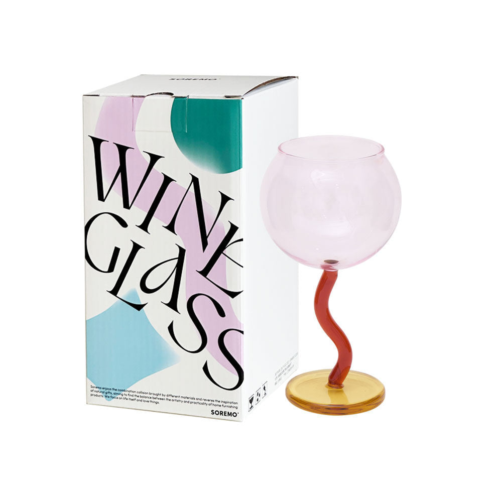 Colorful Stem Goblet