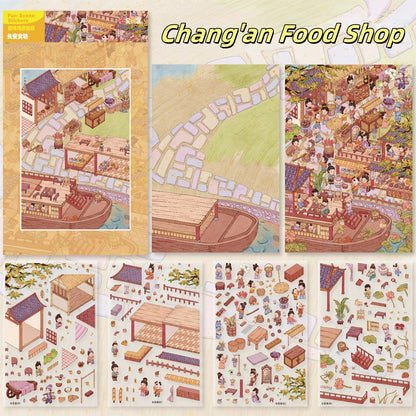 Fantasy Journey 3D Sticker | 9 Cute Miniature Scenes