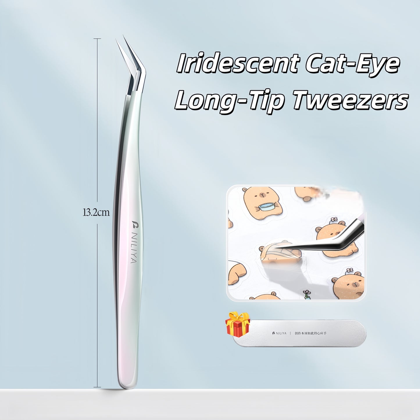 Professional Sticker Tweezers - NILIYA