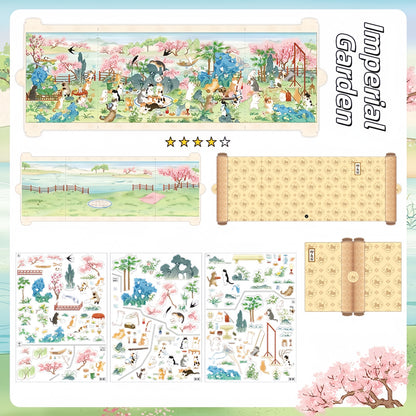 Imperial Daily 3D Sticker | 2 Cute Miniature Scenes