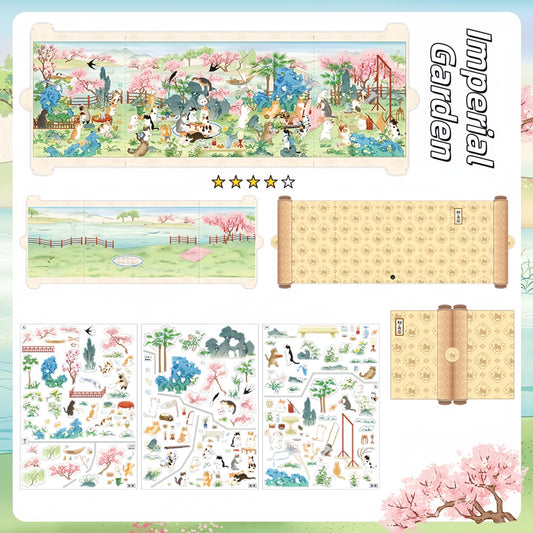 Imperial Daily 3D Sticker | 2 Cute Miniature Scenes