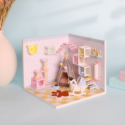 Sunshine Living Room DIY Miniature House - English Instructions
