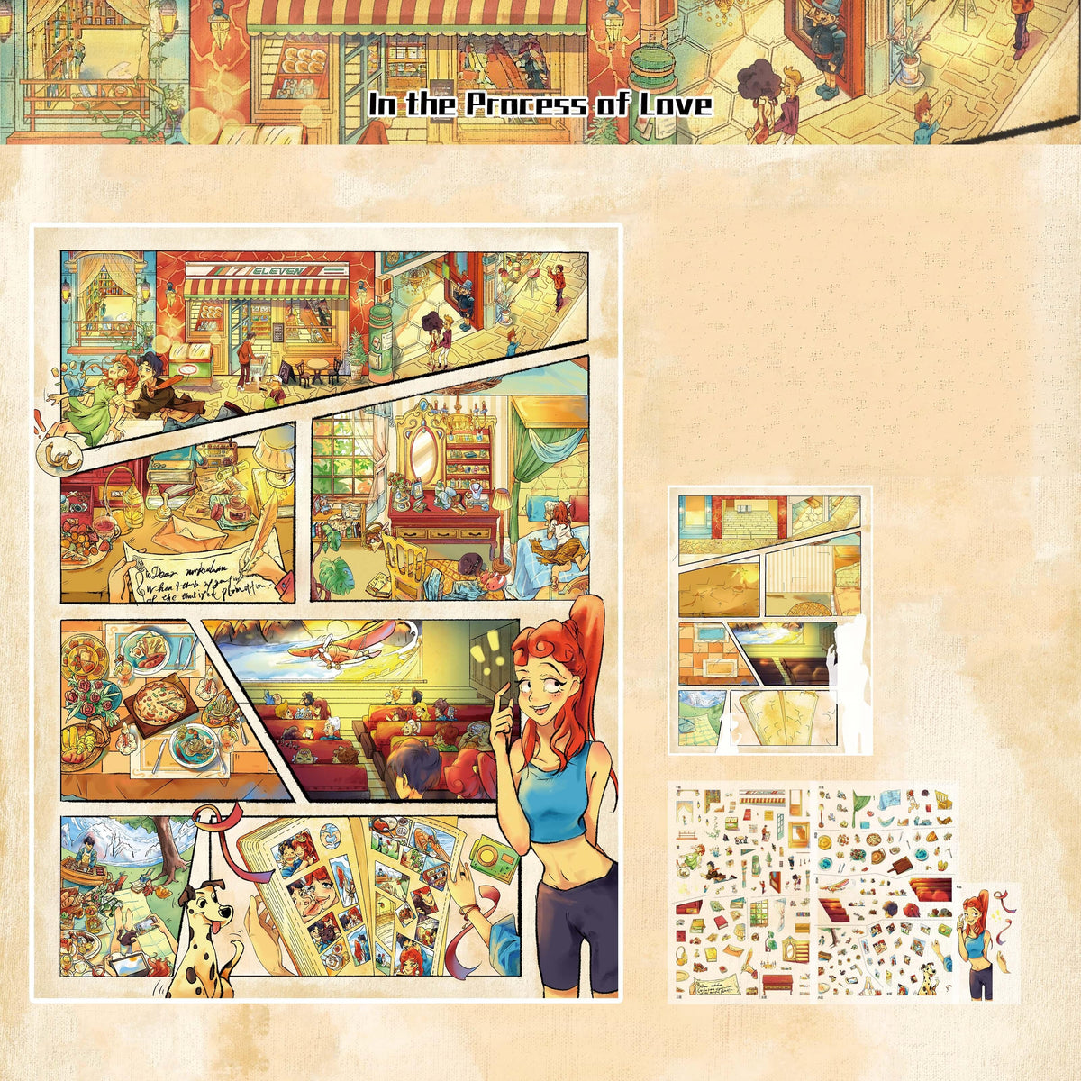 Days to Remember 3D Sticker | 5 Cute Miniature Scenes
