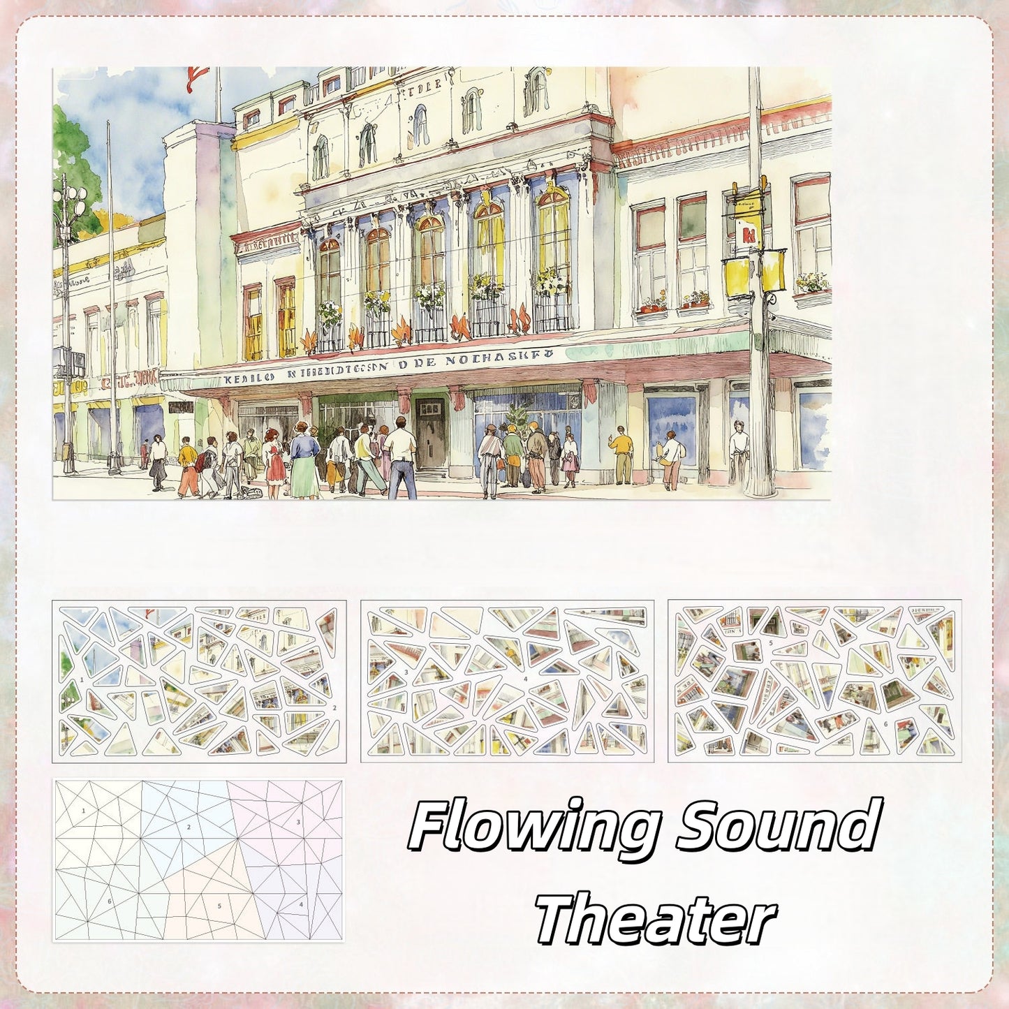 The Innocent Years 3D Sticker | 8 Cute Miniature Scenes