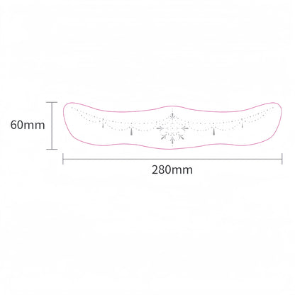Stardust Kiss Temporary Tattoo