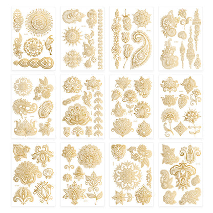 Lace Whispers Temporary Tattoo