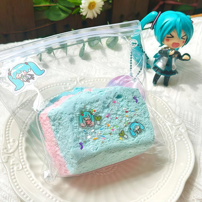 Hatsune Miku Toast Onigiri Squishy