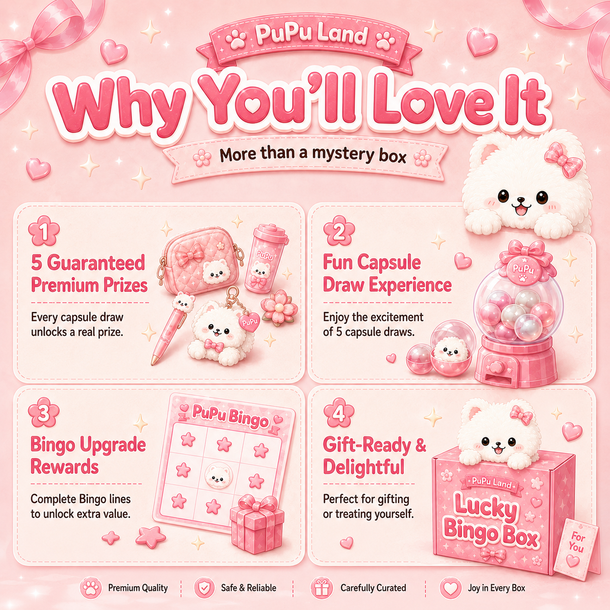 PuPu Land Lucky Bingo Box ✨