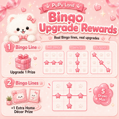 PuPu Land Lucky Bingo Box ✨