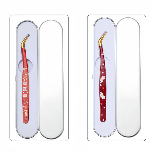 Professional Sticker Tweezers - Cute Cartoon