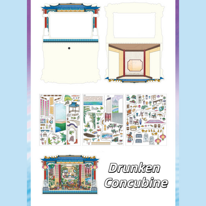 Acts of Devotion 3D Sticker | 4 Cute Miniature Scenes