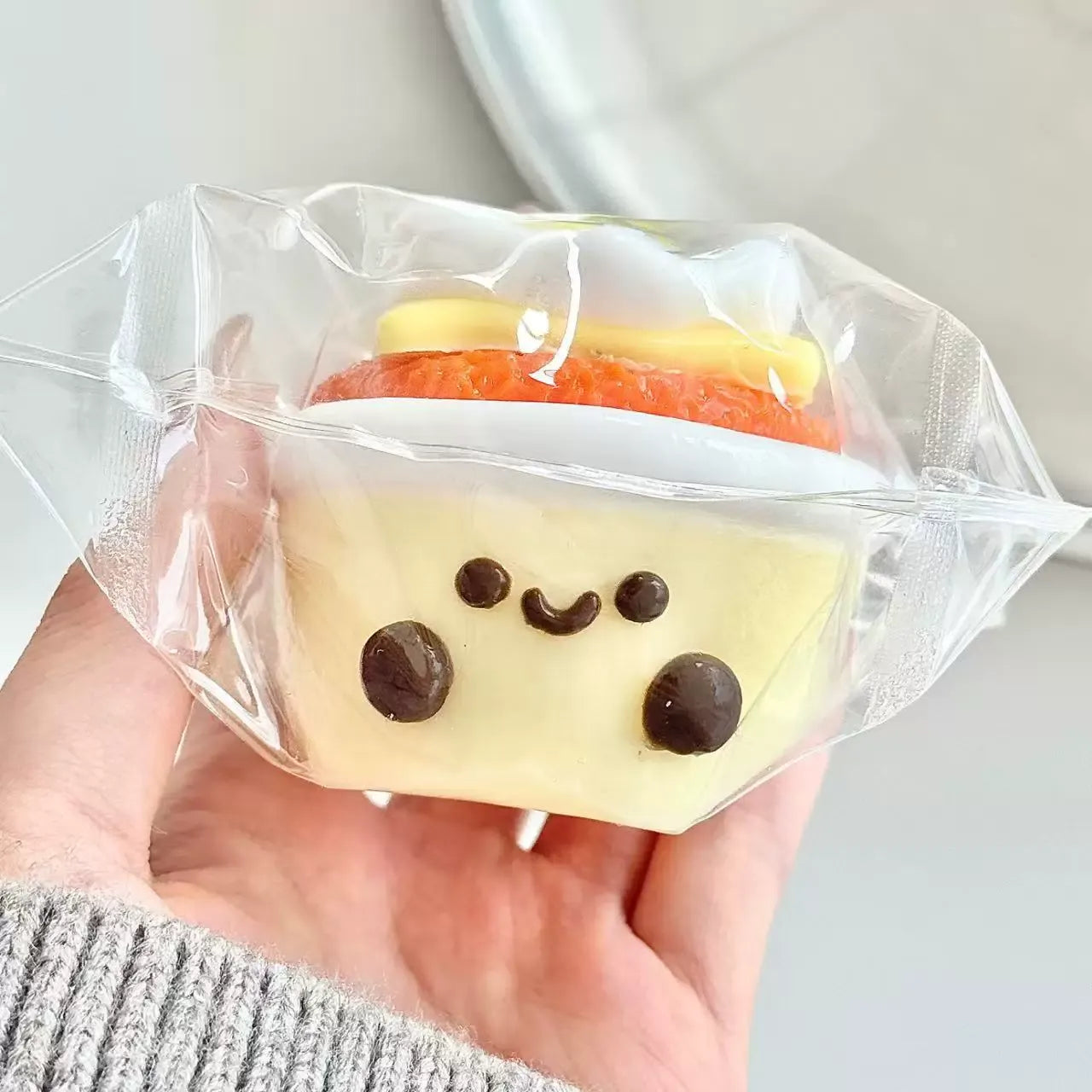 Cartoon Food Squishy