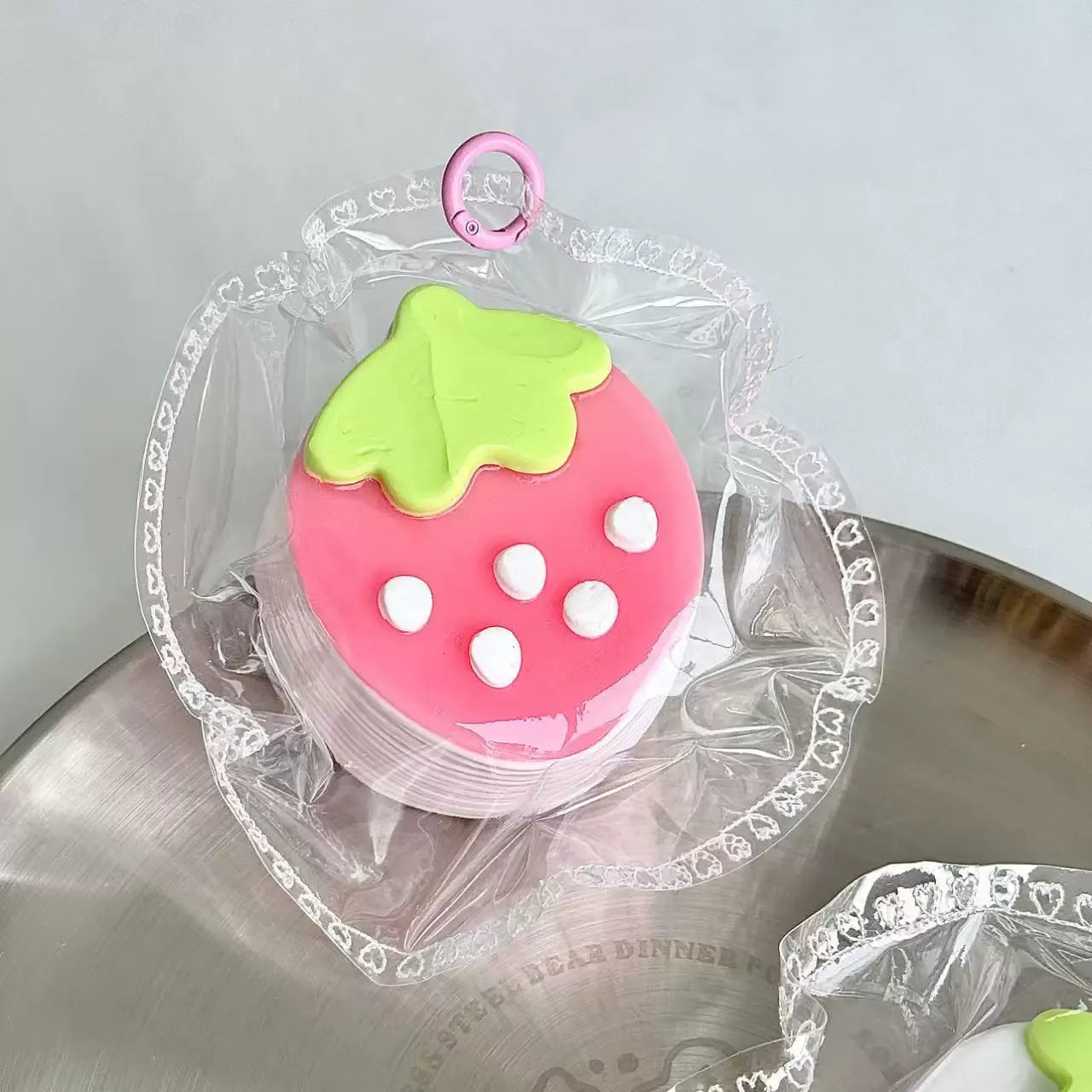 Strawberry Mille Crêpe Squishy