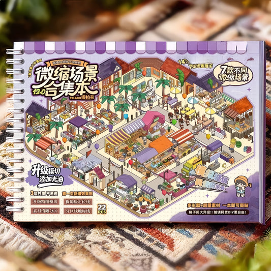 Fun Cubicle 3D Sticker Book