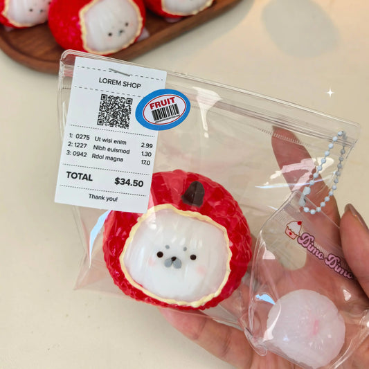 Seal Lychee Squishy
