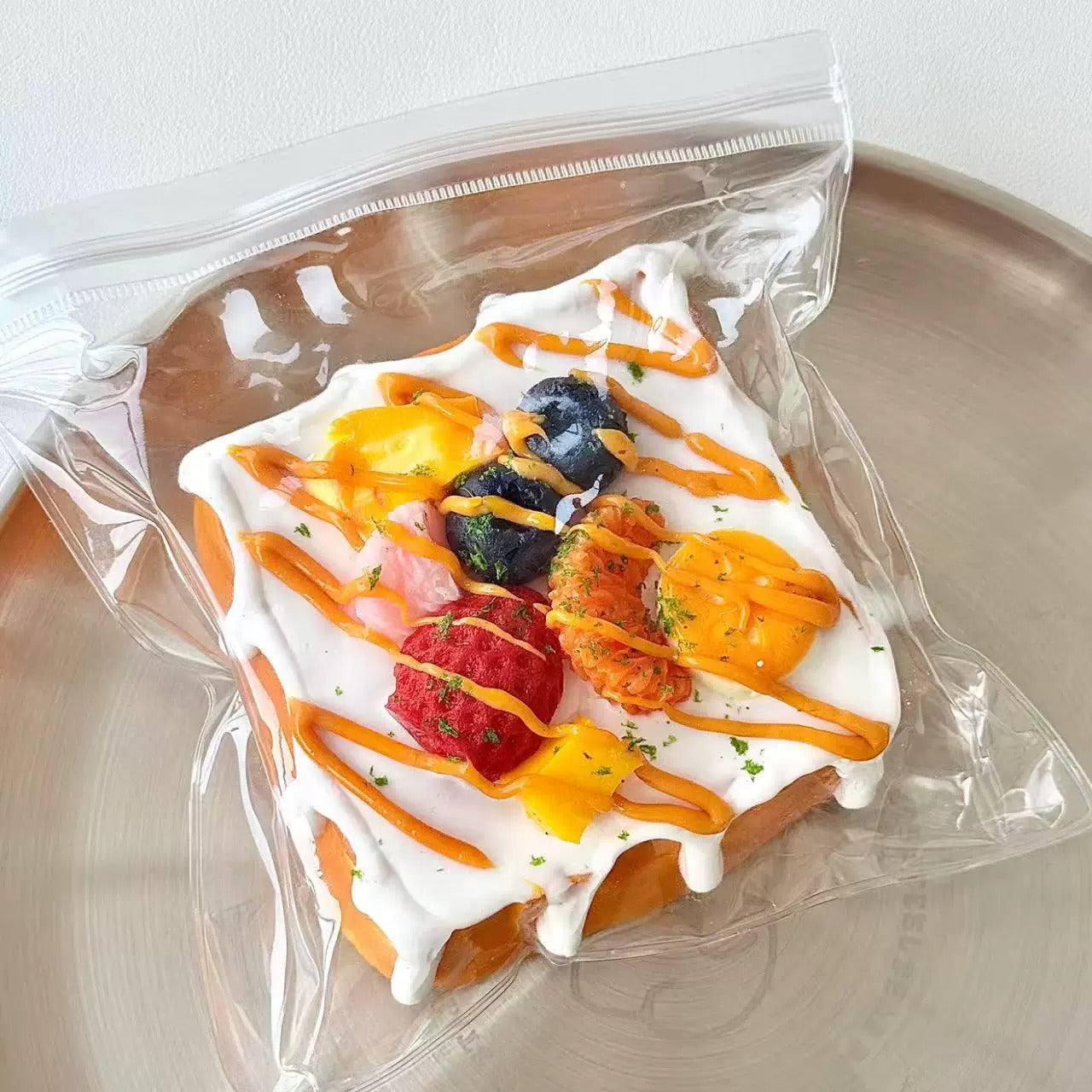Fruit Platter French Toast Squishy