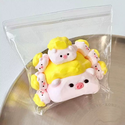 Beer Pig Family Squishy