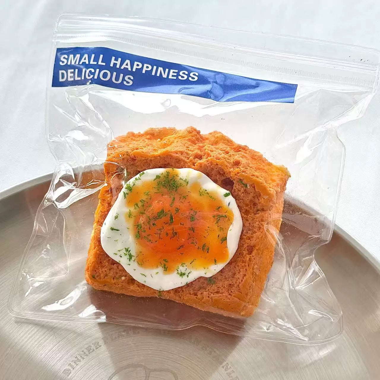 Fried Egg Toast Squishy