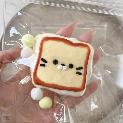 Cute Kitten Toast Squishy