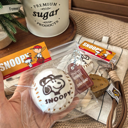 Snoopy Baseball Squishy