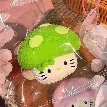 Kitten Mushroom Mario Squishy