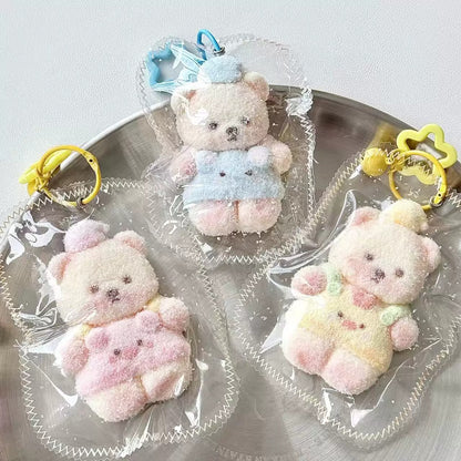 Coconut Shreds Suspenders Bear Squishy