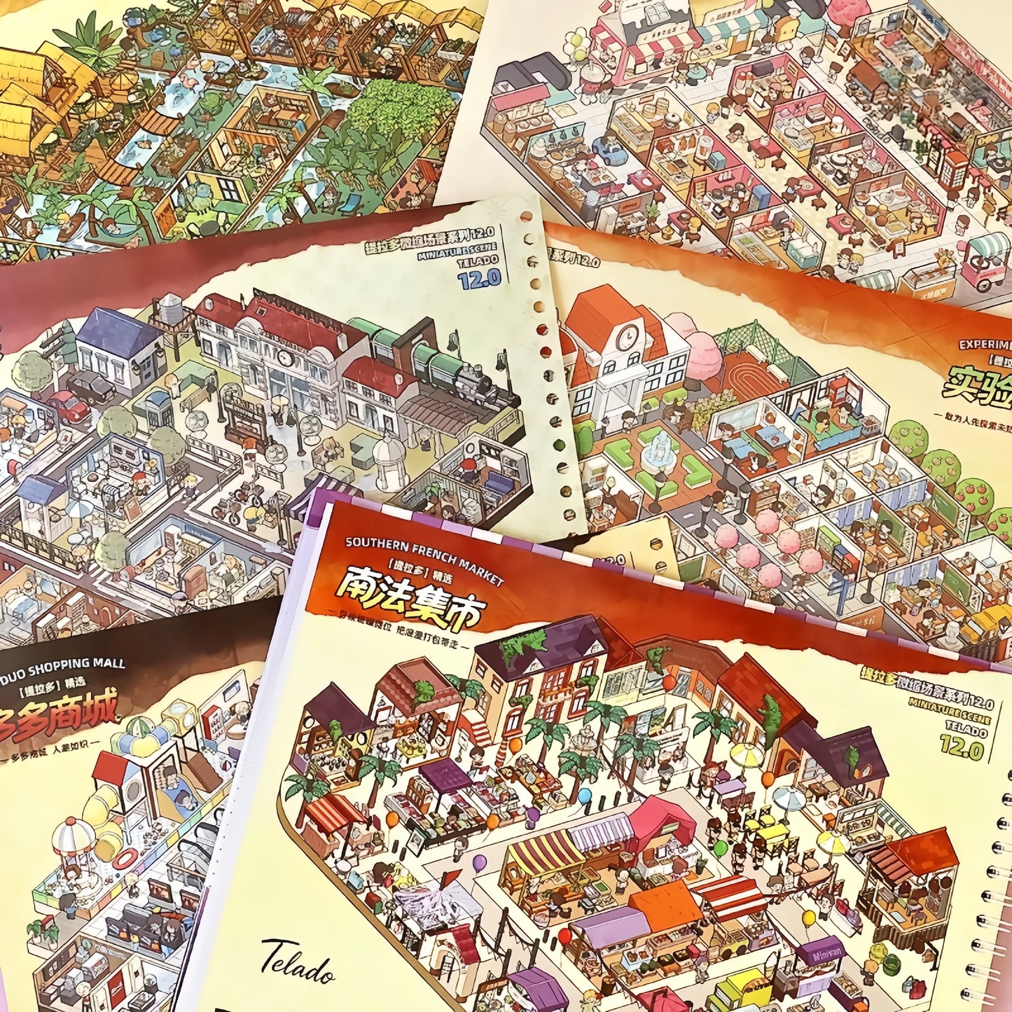 Fun Cubicle 3D Sticker Book