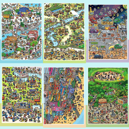 People Everywhere 3D Sticker Book