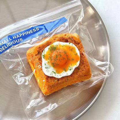 Fried Egg Toast Squishy