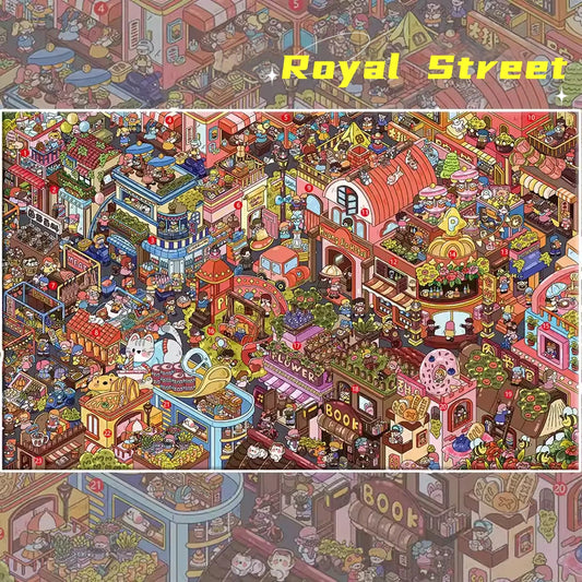 Royal Street 3D Sticker