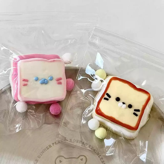 Cute Kitten Toast Squishy