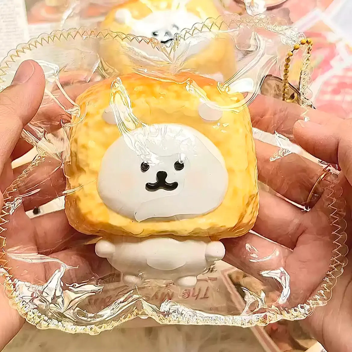 Bread Head Bear Squishy