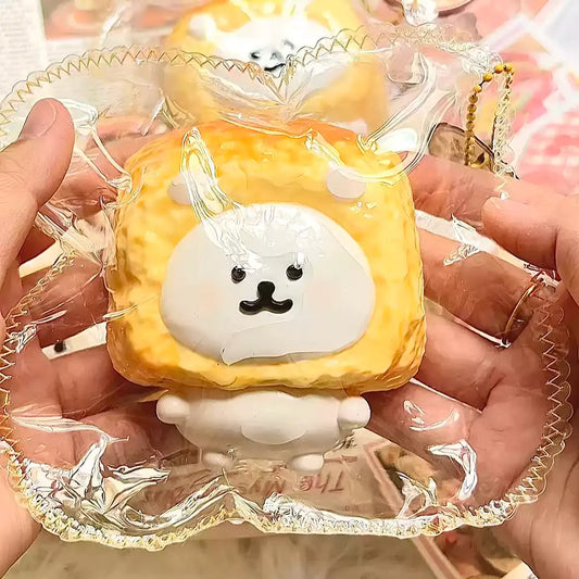 Bread Head Bear Squishy