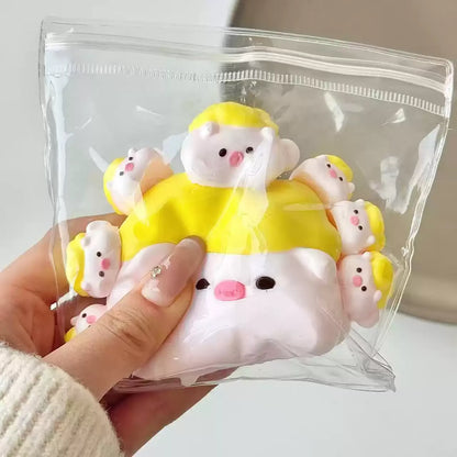 Beer Pig Family Squishy