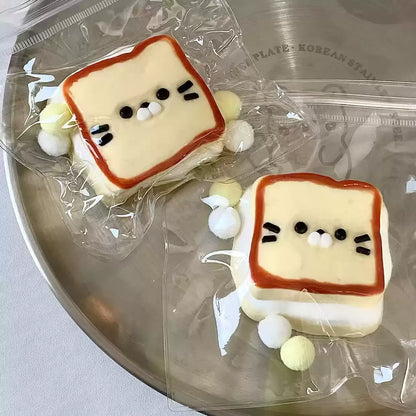Cute Kitten Toast Squishy