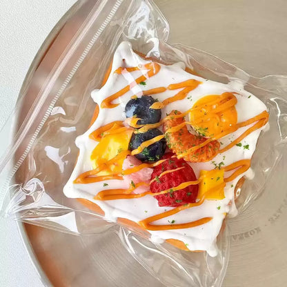 Fruit Platter French Toast Squishy