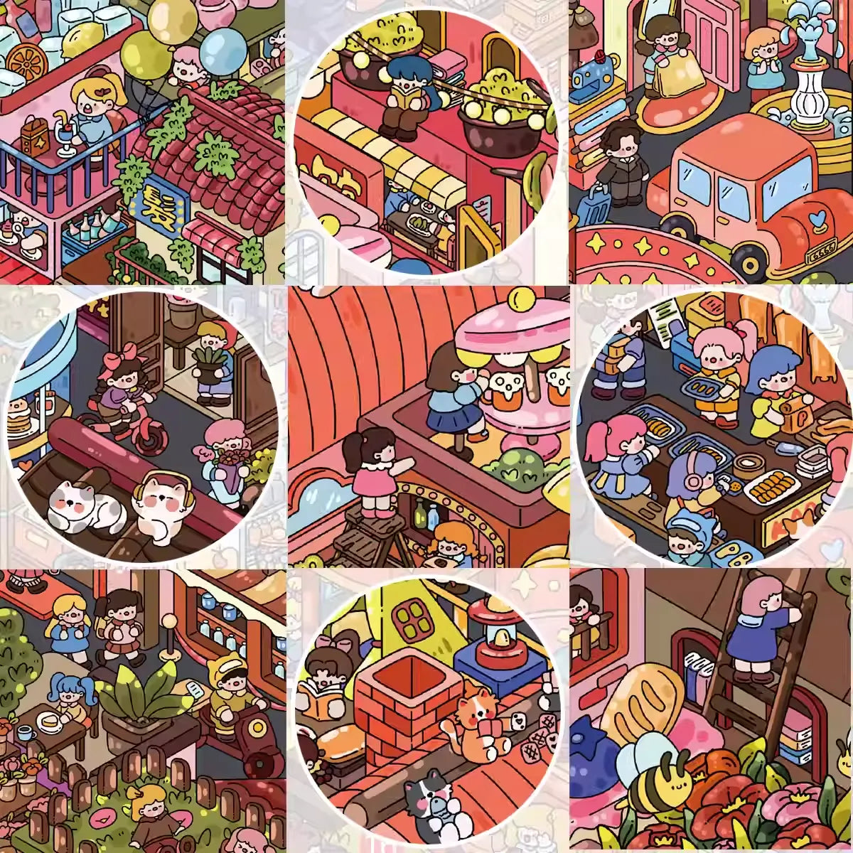 Royal Street 3D Sticker