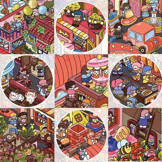 Royal Street 3D Sticker