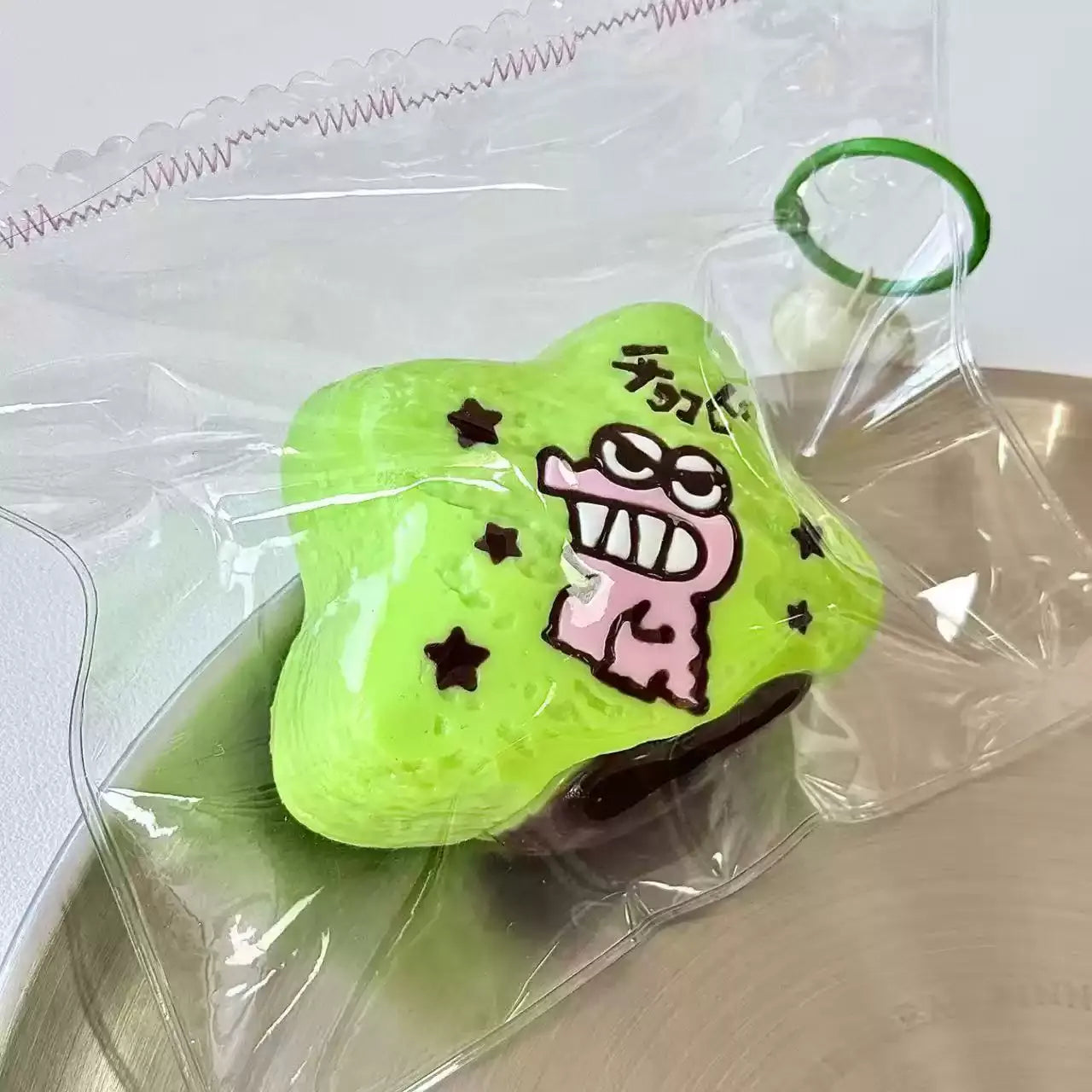 Crocodile Matcha Dark Chocolate Squishy