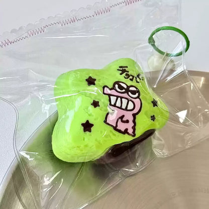 Crocodile Matcha Dark Chocolate Squishy