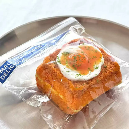 Fried Egg Toast Squishy