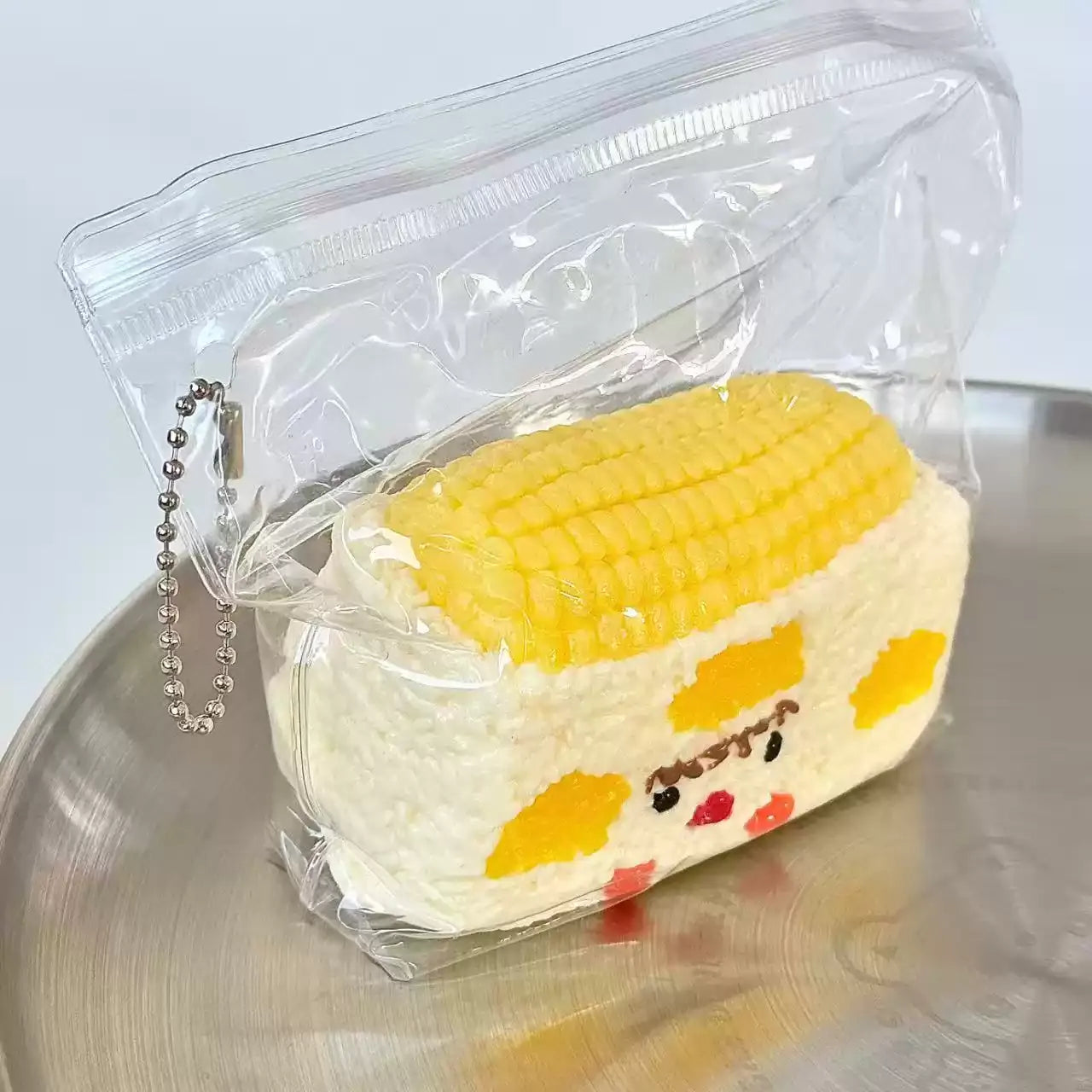Corn Rice Brick Squishy