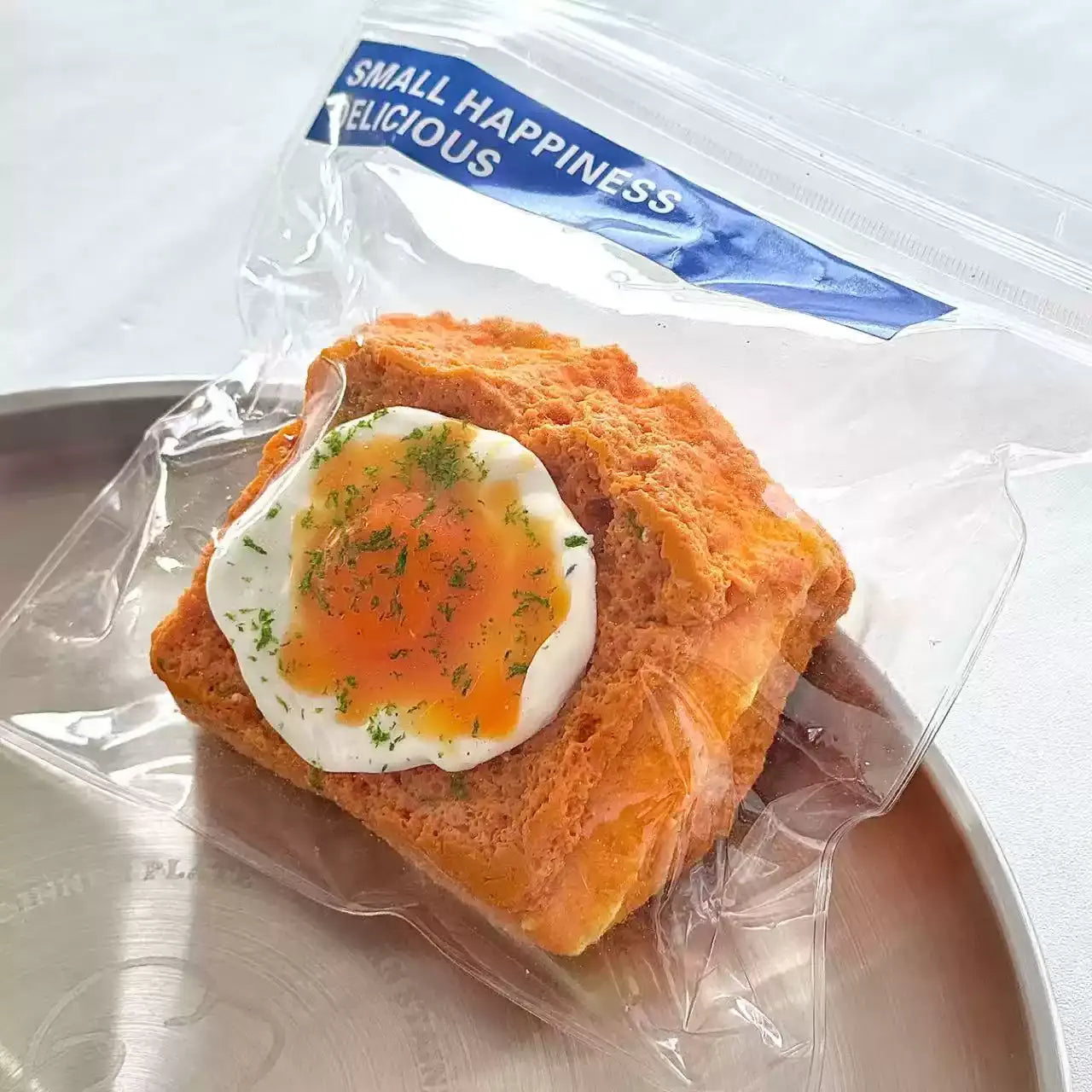 Fried Egg Toast Squishy