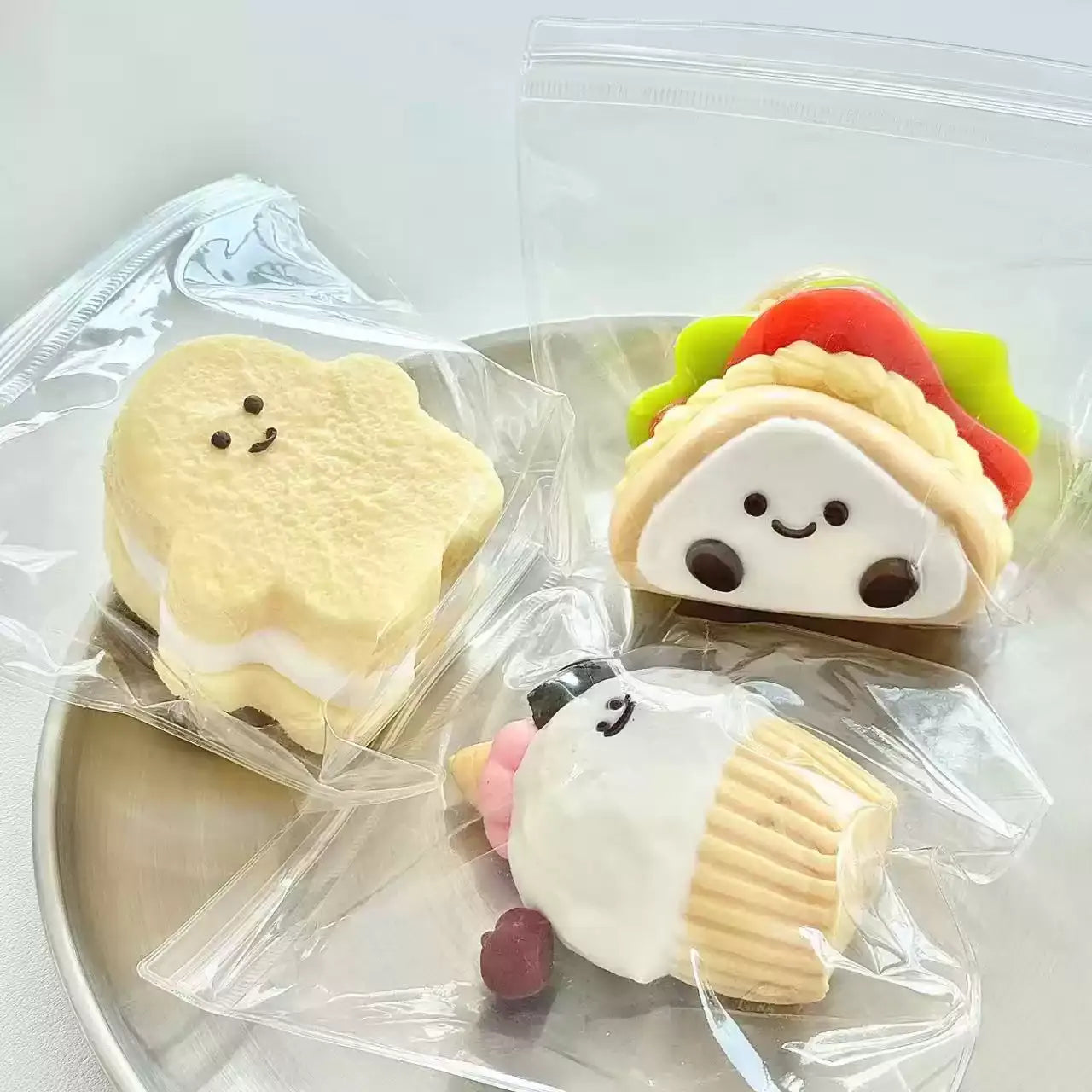 Cartoon Food Squishy