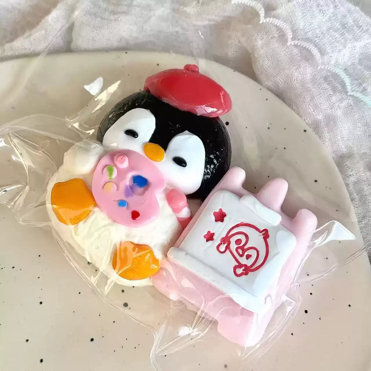 Artist Penguin Squishy