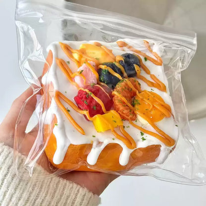 Fruit Platter French Toast Squishy